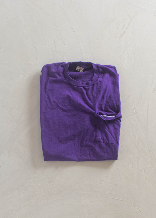 1980s BVD Selvedge Pocket T-Shirt Size M/L