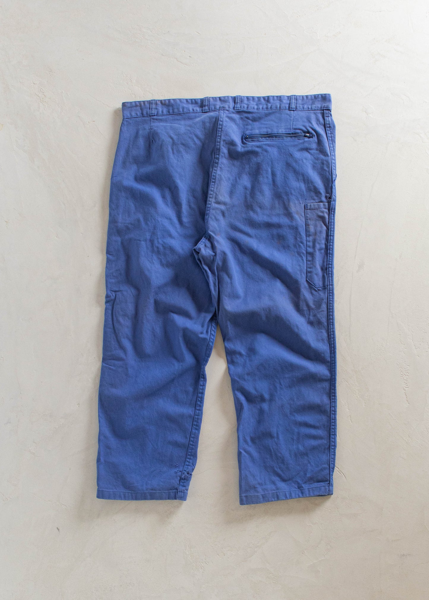 1980s Dubure & Deverchère French Workwear Chore Pants Size Women's 40 Men's 42