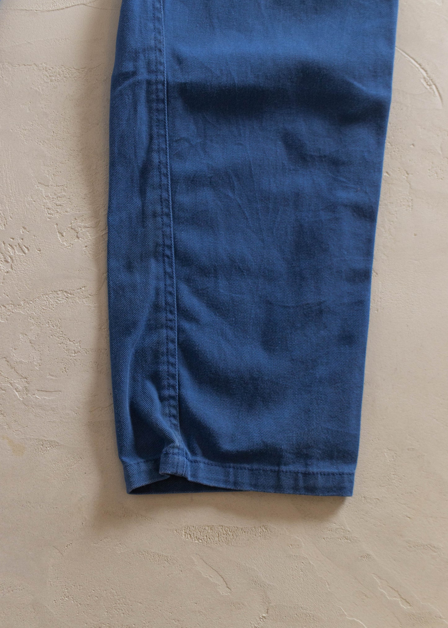 1980s French Workwear Chore Pants Size Women's 30 Men's 32