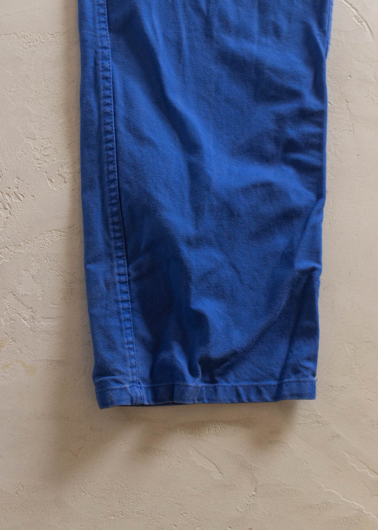 1980s European Workwear Chore Pants Size Women's 36 Men's 38