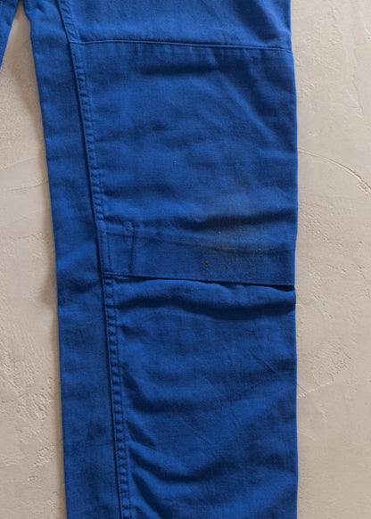 1980s Lafodex French Workwear Chore Pants Size Women's 33 Men's 36