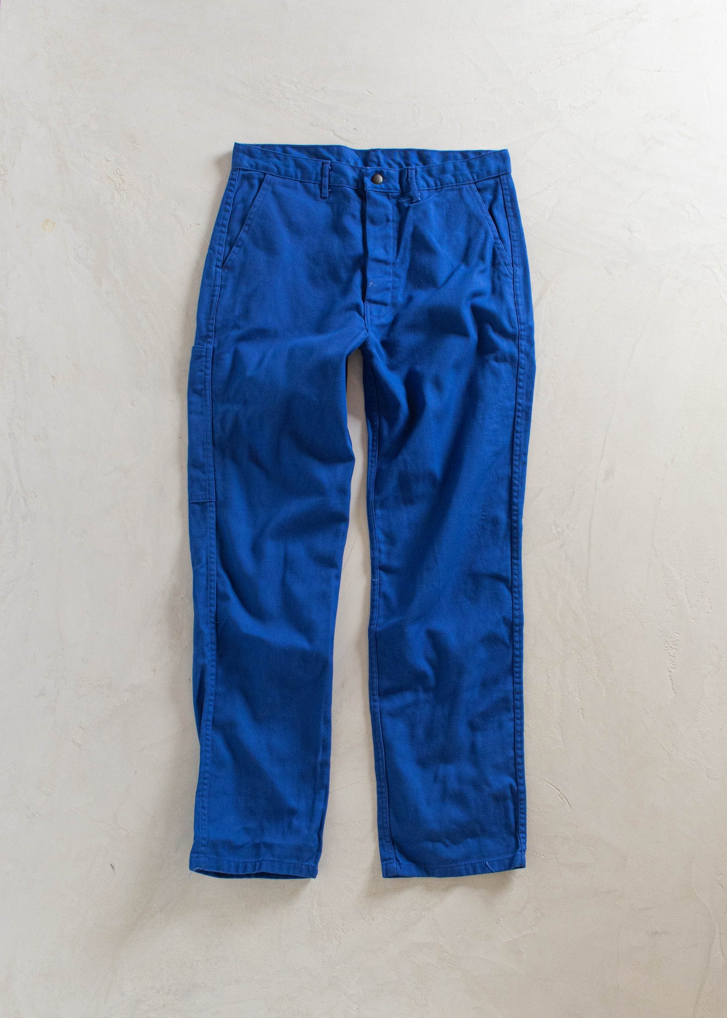 1980s Cepovett French Workwear Chore Pants Size Women's 32 Men's 34