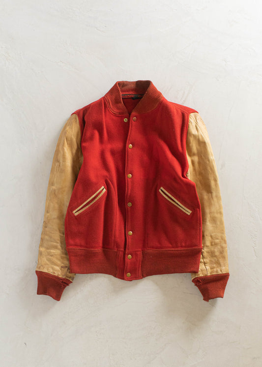 1950s Butwin Varsity Letterman Jacket Size XS/S