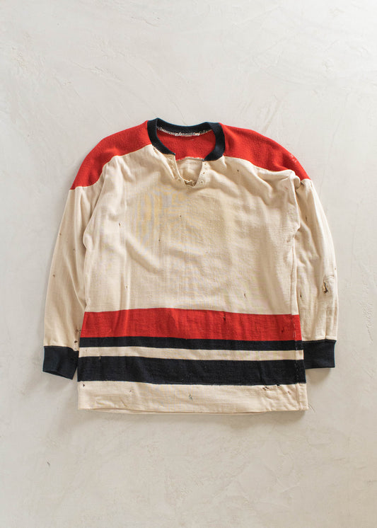 1960s Hockey Jersey Size L/XL