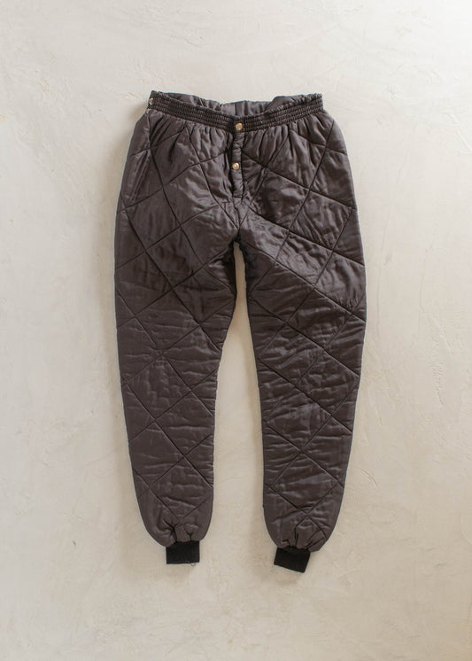 1980s Thermo-King Quilted Liner Pants Size M/L