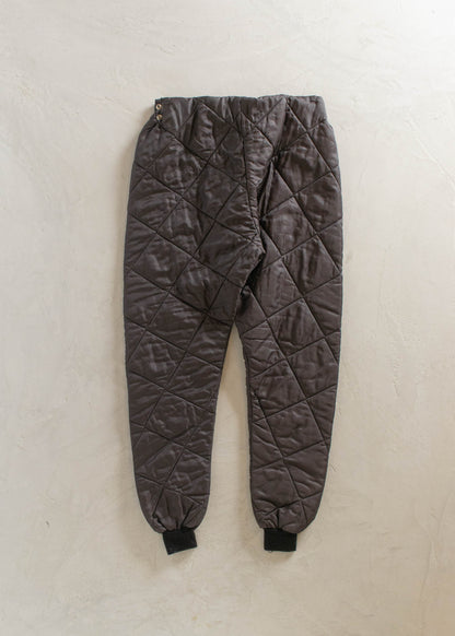 1980s Thermo-King Quilted Liner Pants Size M/L