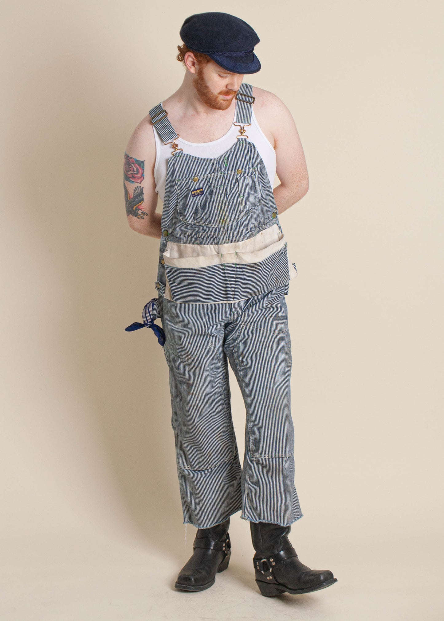 1950s OshKosh Tool Belt Overalls Size L/XL