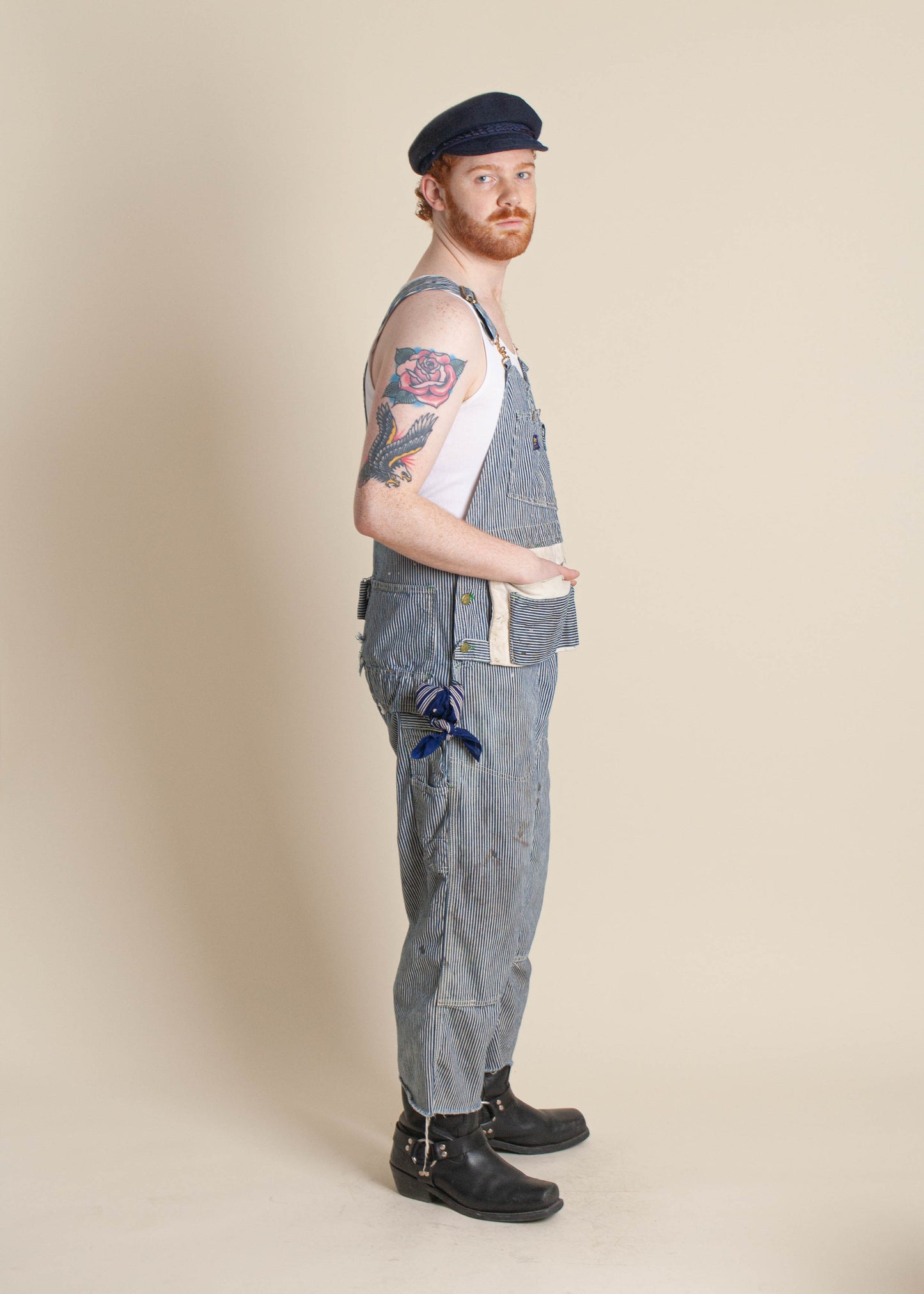 1950s OshKosh Tool Belt Overalls Size L/XL