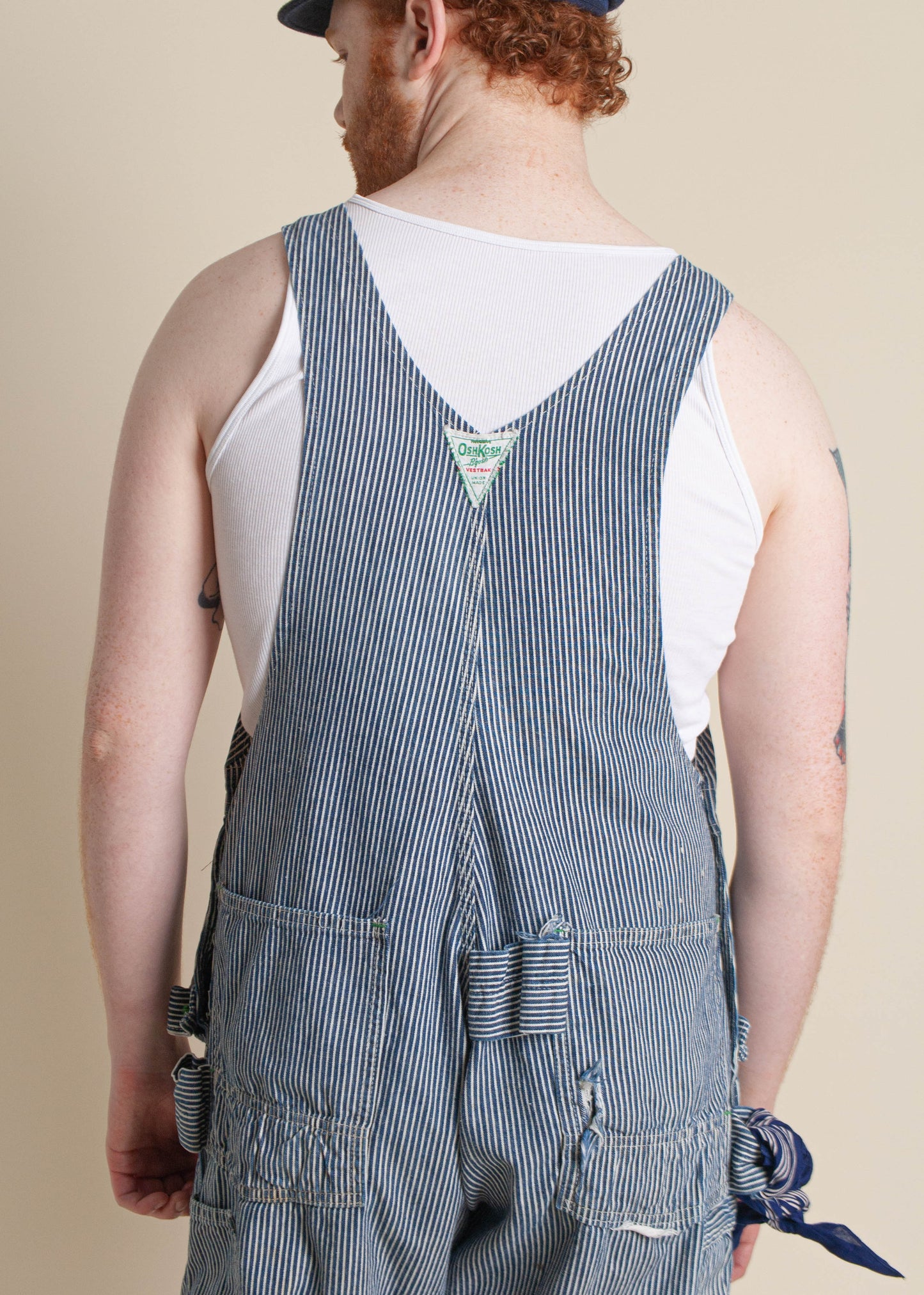 1950s OshKosh Tool Belt Overalls Size L/XL