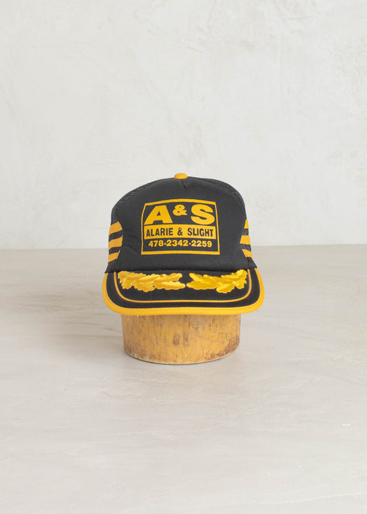 1980s AJM Alarie & Slight Trucker Hat