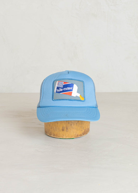 1980s Athletic Headwear GM Huile-Moteur