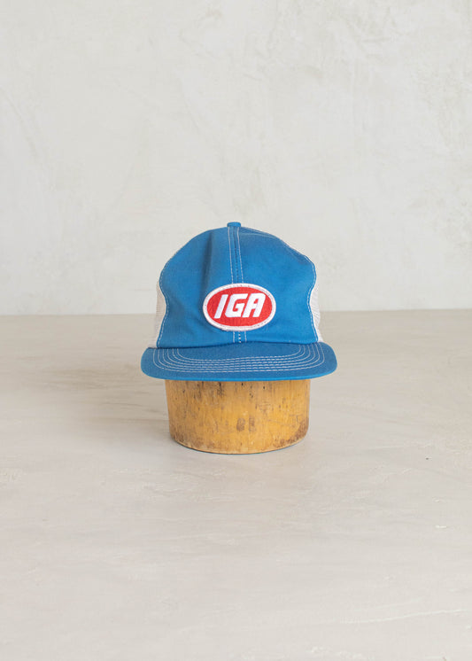 1980s K-Brand IGA Trucker Hat