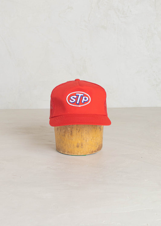 1980s AJM STP Trucker Hat