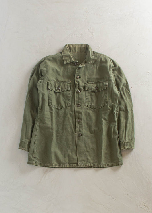 1970s OG 107 Fatigue Shirt Size M/L