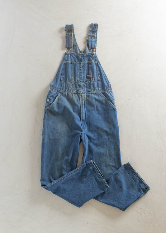 1970s OshKosh Denim Overalls Size S/M