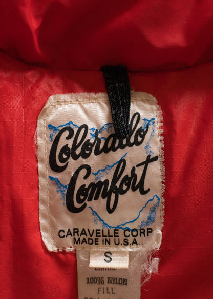 1980s Colorado Comfort Down Vest Size S/M