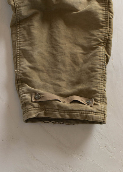 Vintage 1940s USN Military Deck Pants Size XL/2XL