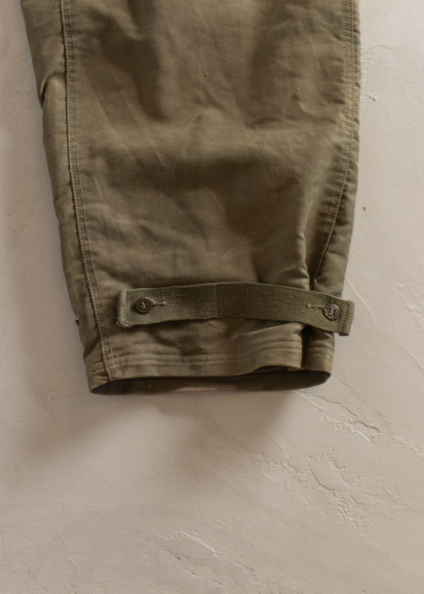 Vintage 1940s USN MilitaryDeck Pants Size L/XL