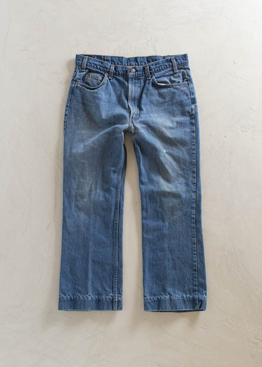 1980s Levi's Orange Tab Midwash Jeans Size Women's 31 Men's 33