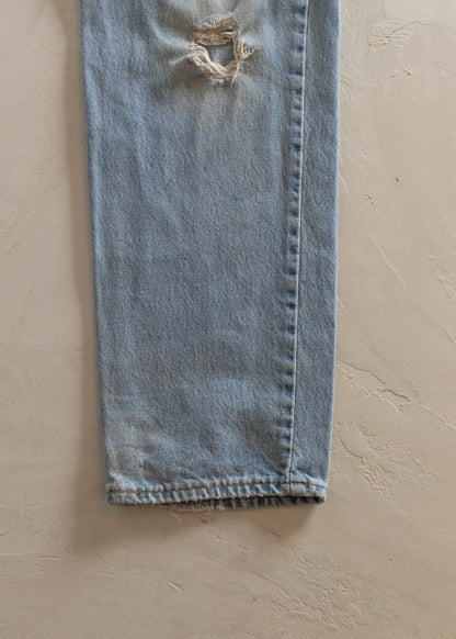 1980s Levi's 550 Lightwash Jeans Size Women's 29 Men's 32