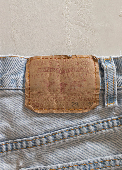 1980s Levi's 550 Lightwash Jeans Size Women's 25 Men's 28