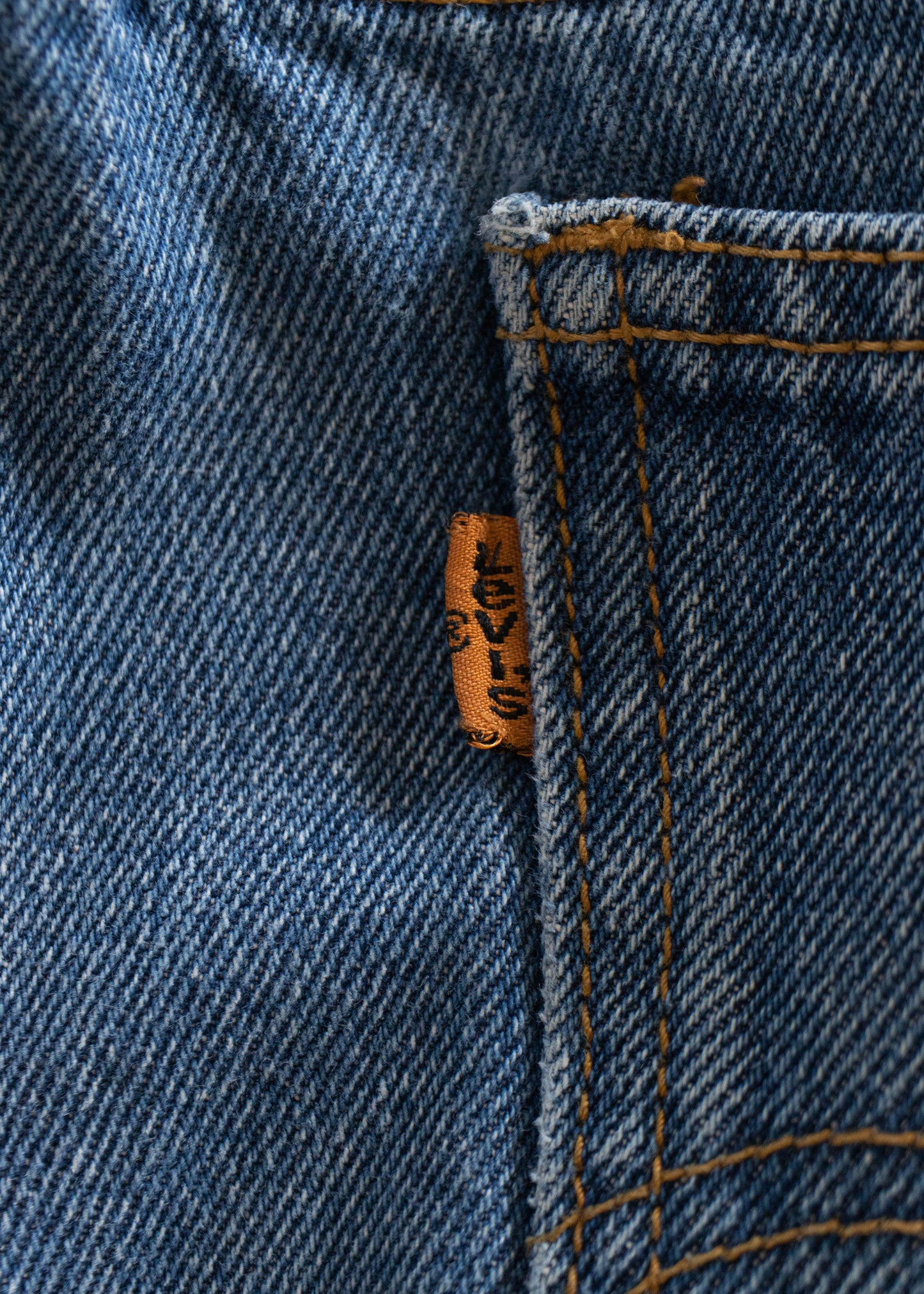 1980s Levi's Orange Tab Midwash Jeans Size Women's 36 Men's 38