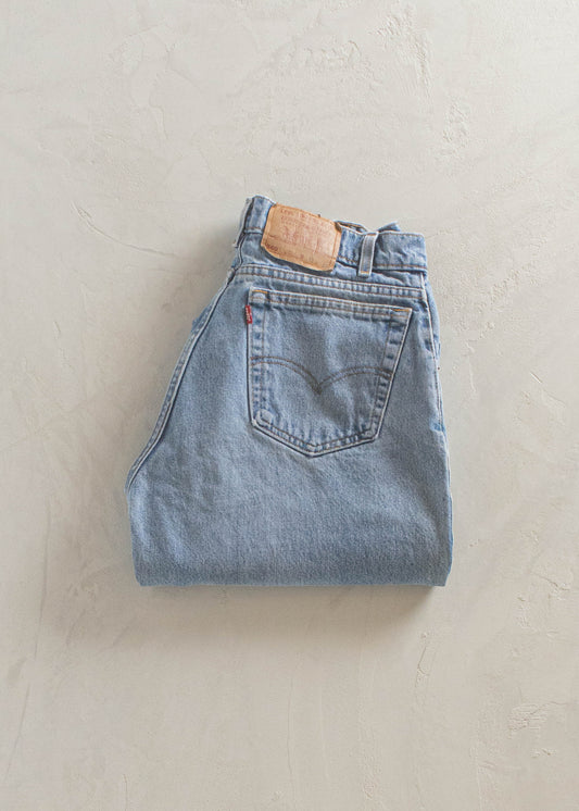 1980s Levi's 560 Lightwash Jeans Size Women's 29 Men's 32