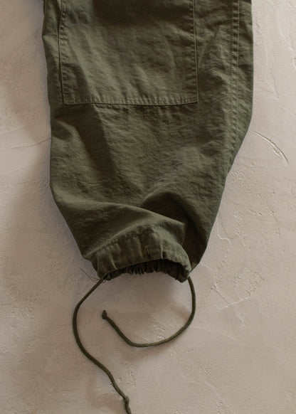 1970s Military Wind Cargo Pants Size L/XL