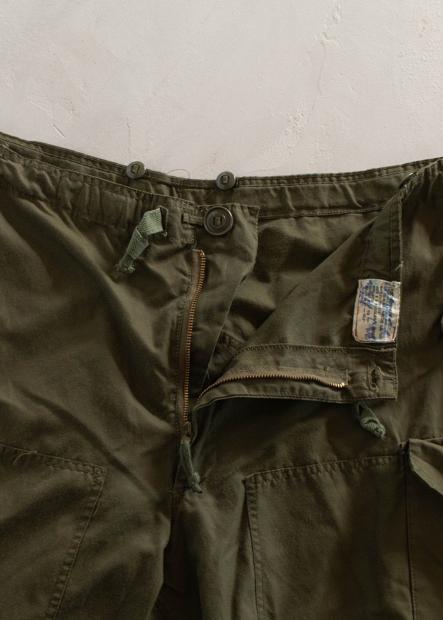 1970s Military Wind Cargo Pants Size 2XL/3XL