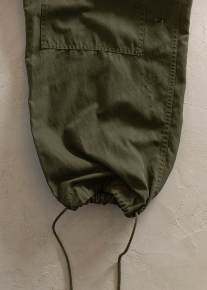 1970s Military Wind Cargo Pants Size M/L