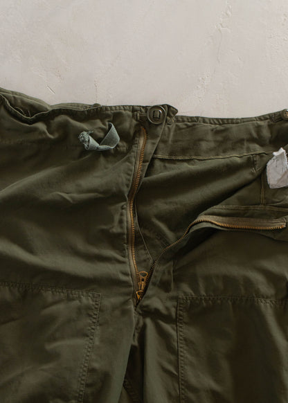 1970s Military Wind Cargo Pants Size XL/2XL