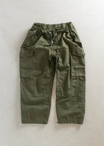 1970s Military Wind Cargo Pants Size L/XL