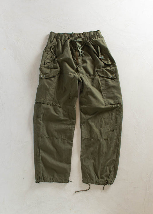 1970s Military Wind Cargo Pants Size M/L