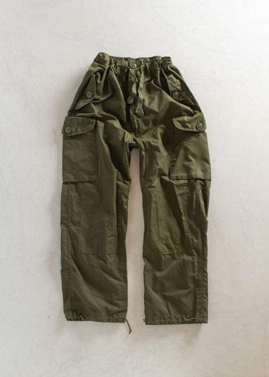 1980s Military Wind Cargo Pants Size M/L