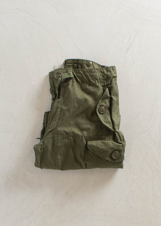 1980s Military Wind Cargo Pants Size S/M