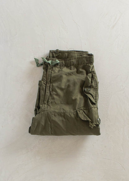 1970s Military Wind Cargo Pants Size L/XL