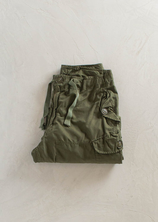 1980s Military Wind Cargo Pants Size M/L