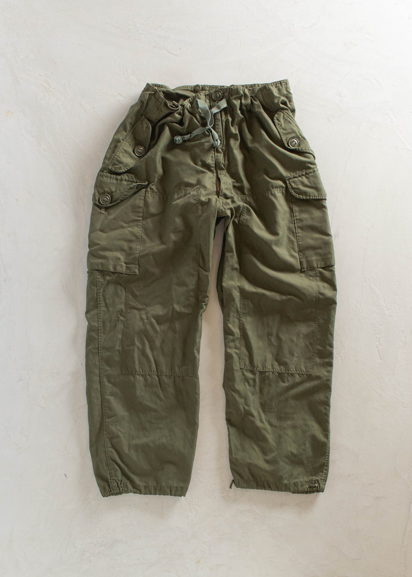 1970s Military Wind Cargo Pants Size XL/2XL