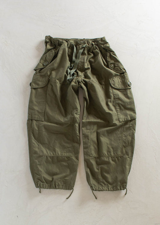 1970s Military Wind Cargo Pants Size L/XL