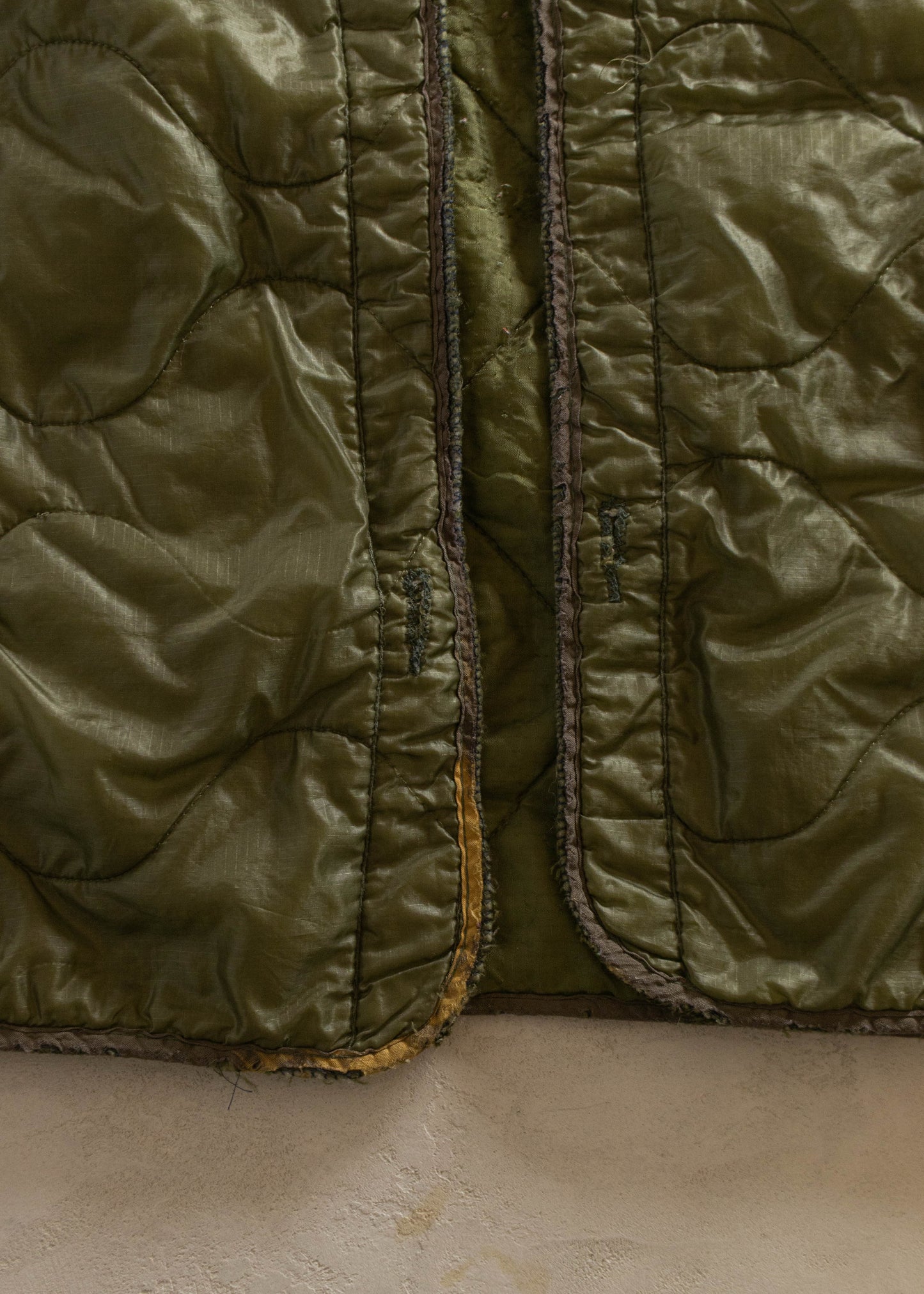 1980s Military M-65 Quilted Liner Jacket Size M/L