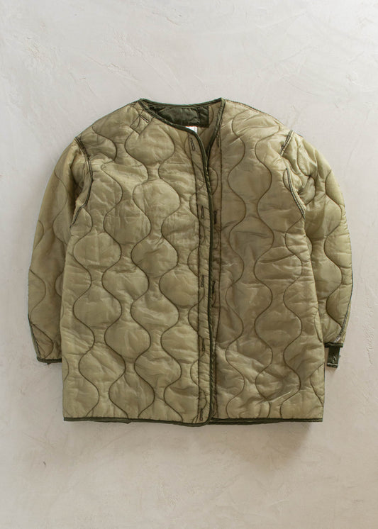 1980s Military M-65 Quilted Liner Jacket Size XL/2XL