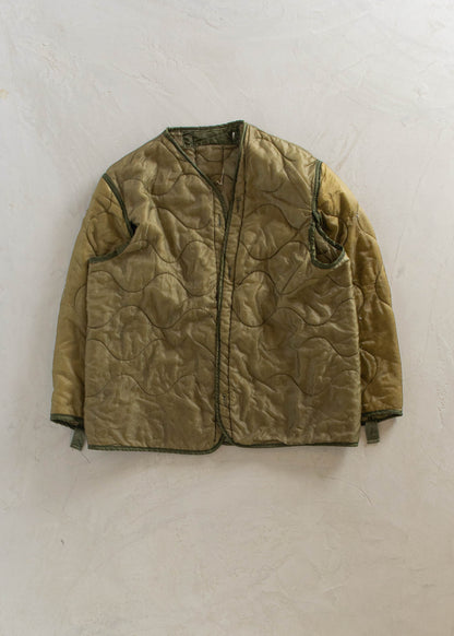 1980s Military M-65 Quilted Liner Jacket Size M/L