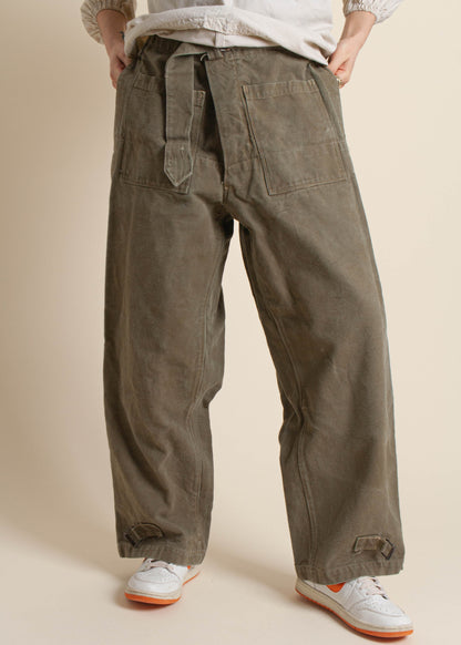 1940s Military Motorcycle Pants Size Women's 32 Men's 34