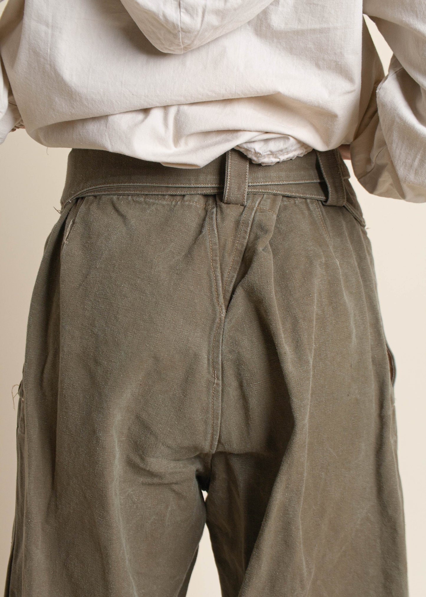 1940s Military Motorcycle Pants Size Women's 32 Men's 34