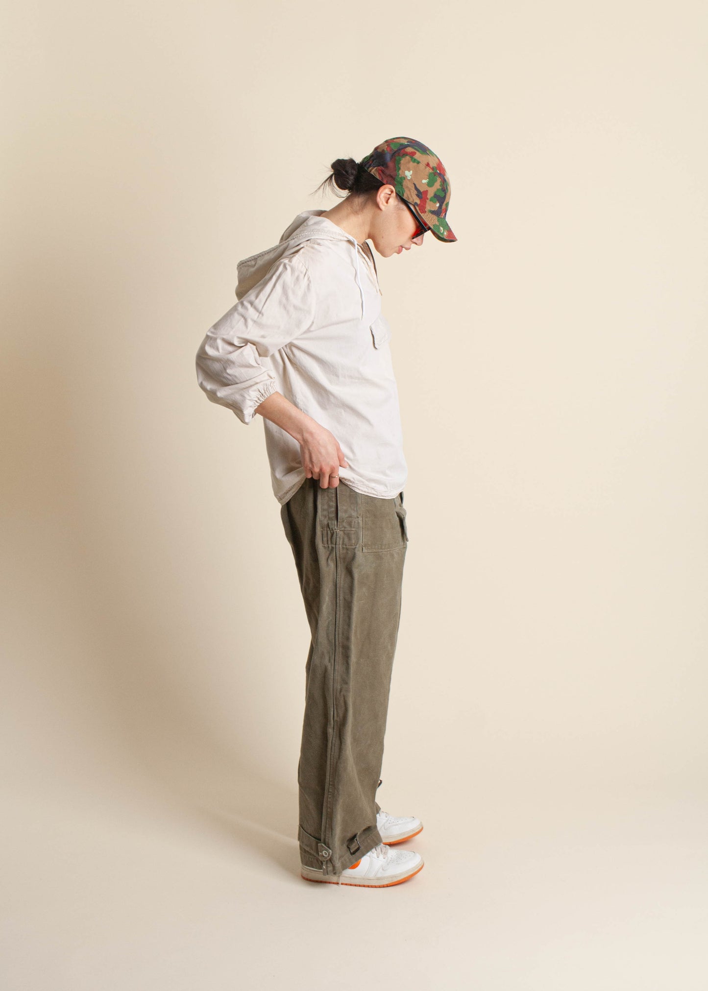 1940s Military Motorcycle Pants Size Women's 32 Men's 34